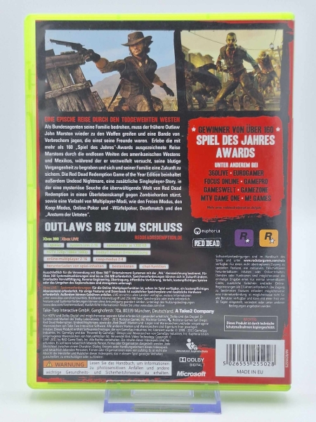 Red Dead Redemption GotY Edition